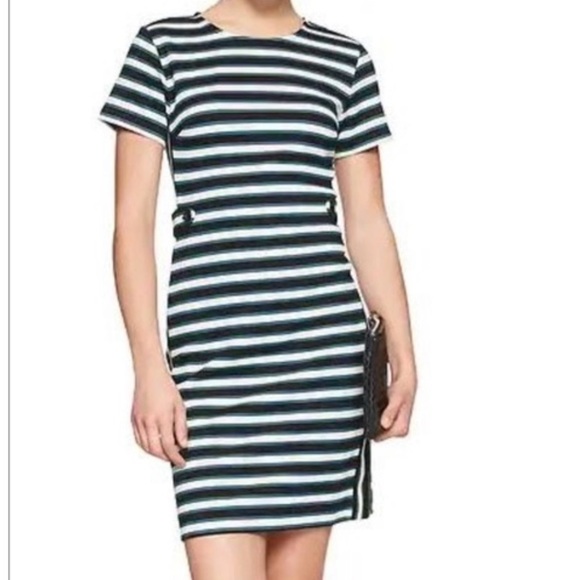 Banana Republic Dresses & Skirts - Banana Republic Navy & White Striped Nautical Dress - Size 4